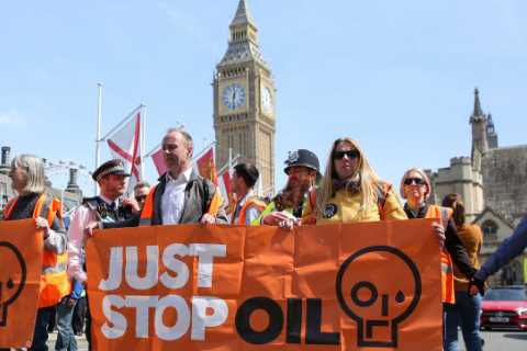 Eco zealots plotting carnage at the coronation by storming The Mall