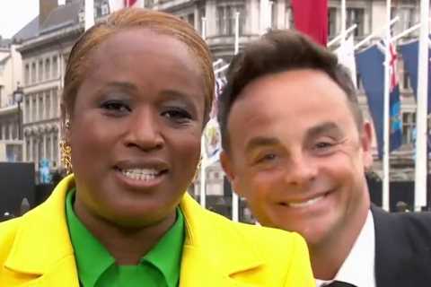ITV News gatecrashed by Ant and Dec as they interrupt Charlene White during Coronation coverage
