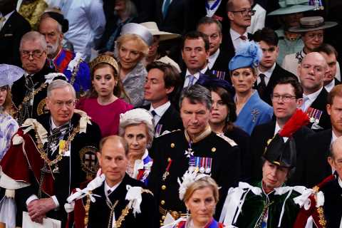 Royal fans all say the same thing as Prince Harry takes his seat at Westminster Abbey for the..