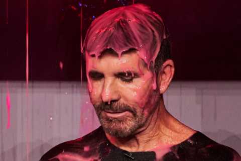 Britain’s Got Talent fans ‘figure out’ identity of Mr Blobby after chaotic act gunges Simon Cowell