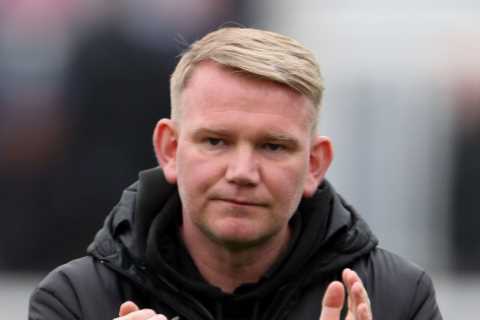 Barrow manager Pete Wild in the running to become new Blackpool boss after working wonder on tiny..