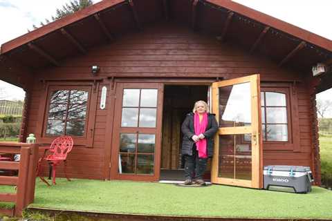 I’m being forced to demolish my dream cabin after neighbours complained over my lights – I can’t..