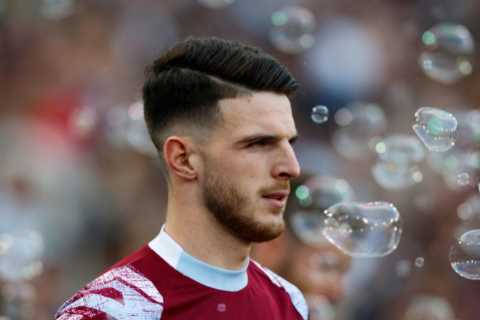 West Ham identify former Arsenal star to replace Declan Rice who is Gunners’ top transfer target in ..