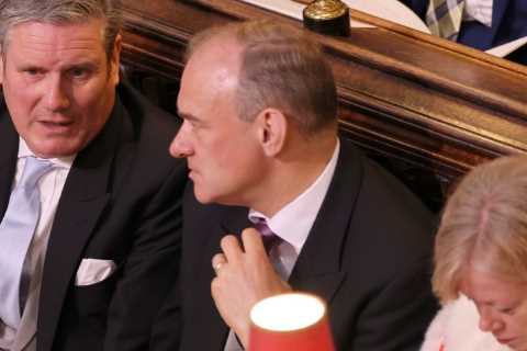 Sir Keir Starmer stokes fears of Lib Dem pact by refusing ELEVEN times to rule out coalition with..
