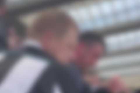 Shocking moment Arsenal fan takes brutal beating after being spotted in home end by fuming..