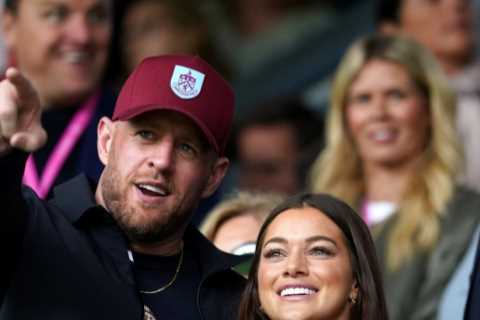 Ex-NFL star JJ Watt joins Burnley fans on pub crawl for ‘research’ after following Ryan Reynolds..