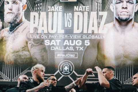 Jake Paul says ‘I’ve never seen anything like it’ as he is told why Nate Diaz suddenly walked out..