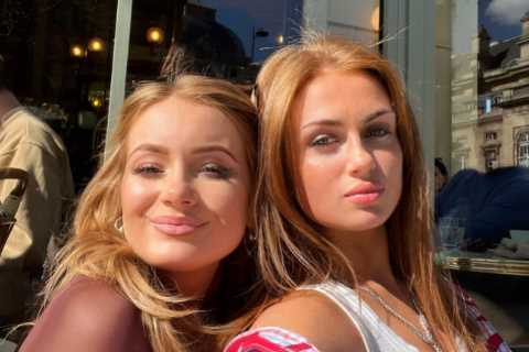 Maisie Smith poses with rarely-seen lookalike sister after engagement rumours with Max George