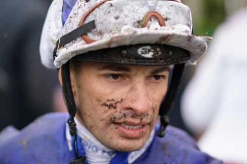 Champion jockey gets HUGE ban for betting offences just months after making rivals ‘jealous’ with..