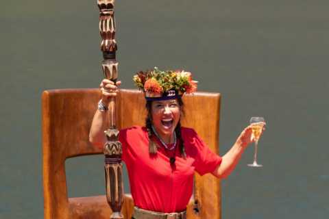 Myleene Klass WINS I’m A Celebrity and is crowned first ever legend after iconic white bikini moment