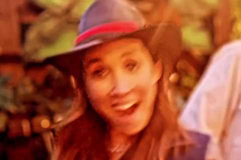 Myleene Klass throws I’m A Celeb finale party with huge outdoor cinema screen and surprise guest