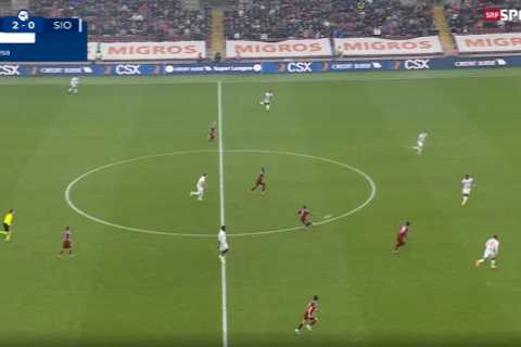 Watch 37-year-old ex-Arsenal defender score from near HALFWAY LINE as stunned fans say ‘he’s still..