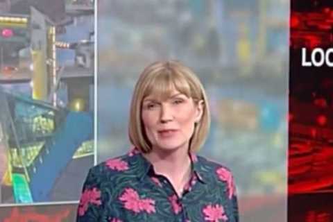 Viewers baffled as BBC newsreader signs off bulletin in very unexpected way