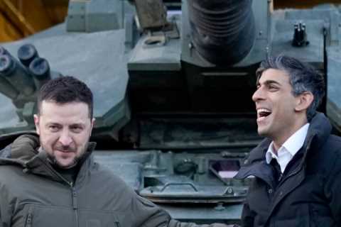 Ukraine’s Zelensky to meet Rishi Sunak today in surprise UK visit ahead of major counteroffensive..