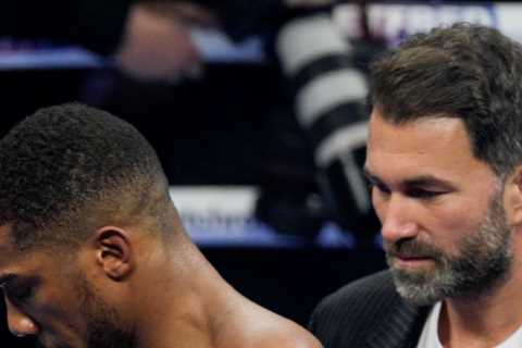 Anthony Joshua’s promoter Eddie Hearn says boxing bosses in Saudi are ‘deadly serious’ about..