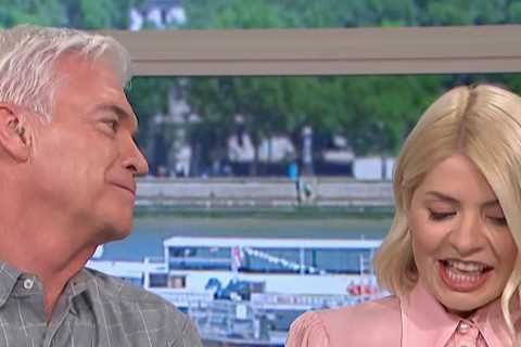 Phillip Schofield and Holly Willoughby struggle to hold back tears as they discuss importance of..