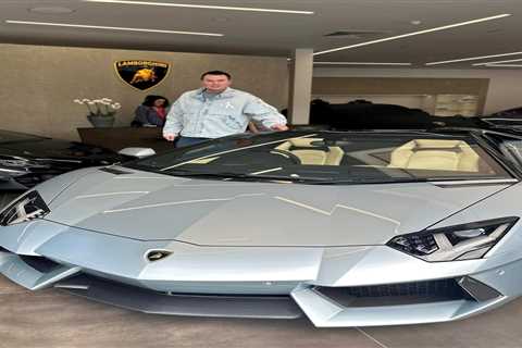 I left school with no qualifications and I still can’t write…but I just bought a £300k Lamborghini..