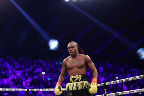 KSI denies ‘ludicrous’ claim he knocked out Joe Fournier with deliberate elbow but says he expects..