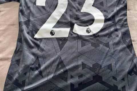Fan spotted flogging Arsenal ‘Champions 23’ shirt… and supporters are in stitches at the asking..