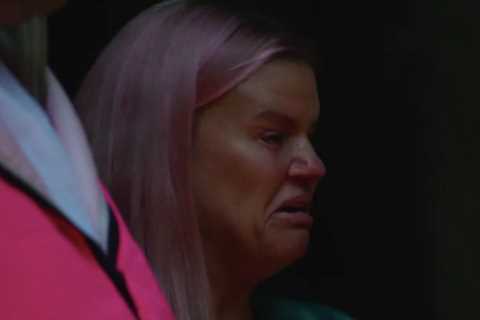Kerry Katona cries she ‘hates herself’ and has ‘messed with her body too much’ as she strips for..