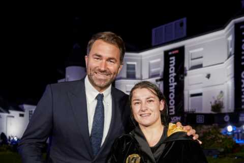Katie Taylor’s professional boxing career started with a DM to Eddie Hearn… now she is on the brink ..