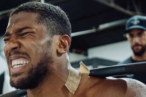 Anthony Joshua to return to training THIS WEEK in hint he will make comeback to the ring before..