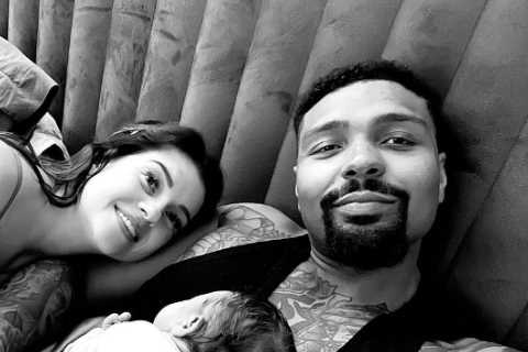 I’m A Celebrity’s Jordan Banjo gushes over wife as he continues to hit back at Myleene Klass..