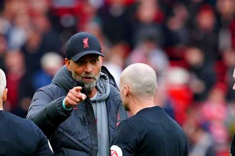 Liverpool boss Jurgen Klopp could REFUSE to pay £75,000 fine for accusing ref of bias unless FA say ..