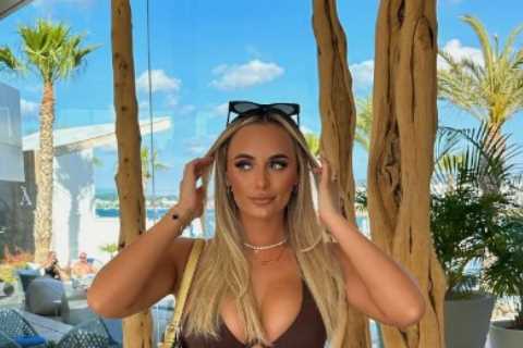 Love Island’s Millie Court shows off abs in tiny bikini as she jets off on EIGHTH holiday this year