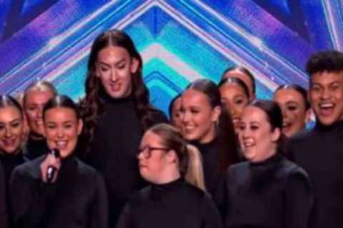Britain’s Got Talent Golden Buzzer act Unity trained with huge TV star and performed at Eurovision..