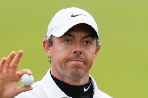 Rory McIlroy joins Shane Lowry in angrily dropping F-bombs picked up on ‘hot mics’ to fans’..