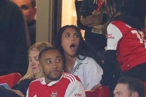 ‘Kardashian curse’ blamed for Arsenal title collapse as fans tell Kim ‘never come to the Emirates..