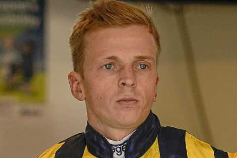 Jockey David Probert receives urgent medical attention after being kicked by horse in ‘horrible..