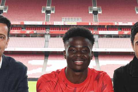 Saka signs new bumper Arsenal contract to become club’s highest earner leaving relieved fans with..