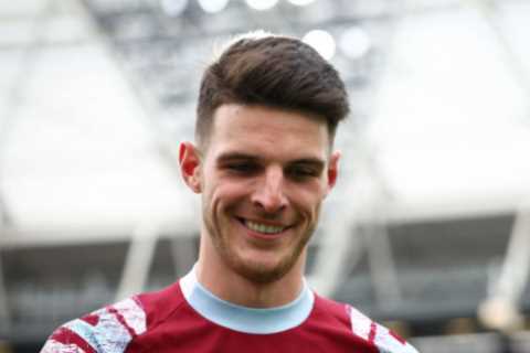 Arsenal AND Man Utd risk missing out on Declan Rice as Bayern Munich launch transfer approach for..