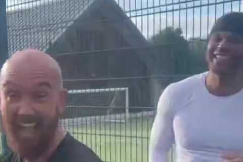Ex-Premier League stars including Antonio Valencia, Chris Eagles and Stephen Ireland link up for..