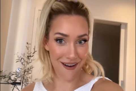 Paige Spiranac blown away by cheeky fan’s pickup line and gasps ‘that is SO good’ after revealing..