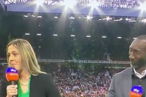 Jamie Redknapp is serenaded with X-rated chant by Man Utd fans but ex-Liverpool star gets his own..