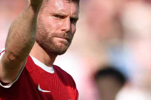 James Milner given bizarre yet thoughtful present from Liverpool before final game for the club
