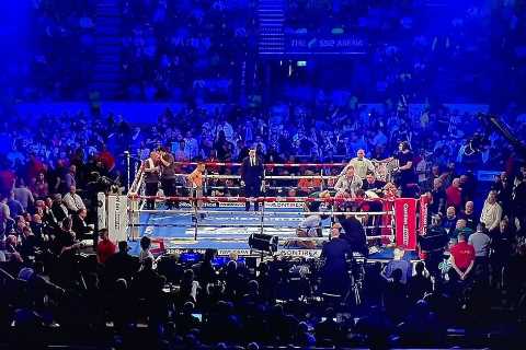 Boxer Ludumo Lamati, 31, in hospital as promoter asks fans to ‘keep him in your prayers’ after..