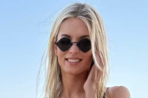Strictly’s Nadiya Bychkova shows off her stunning figure in a skimpy black bikini