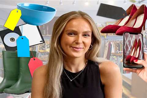 I used a little-known app to go charity shop shopping and found I could make £370