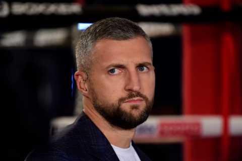 British boxing legend quizzed by cops after ex-pal’s £80k car’s tyres were slashed