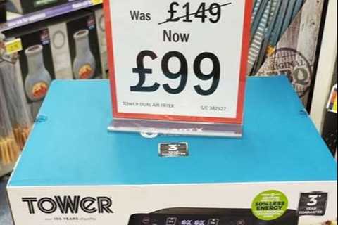 B&amp;M shoppers rush to buy ‘brilliant’ Ninja air fryer dupe reduced from £149 to £99