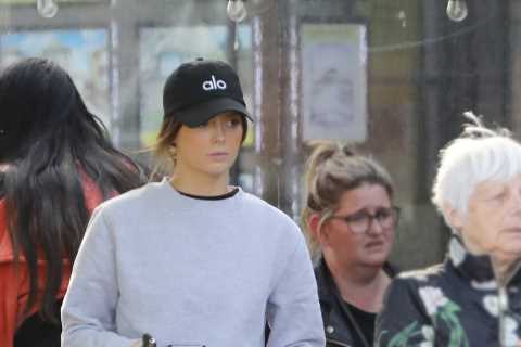 Maura Higgins seen for the first time since terrifying raid at her Essex home after masked men..