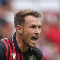 Arsenal legend Aaron Ramsey ‘could be forced to quit Nice’ just weeks after triggering new deal