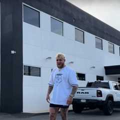 Inside Jake and Logan Paul’s $4m two-story warehouse gym in Puerto Rico with boxing ring, weights..