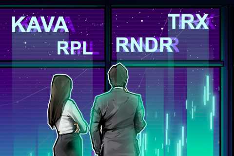 Bitcoin played second fiddle as KAVA, XRP, TRX, RPL and RNDR led the crypto market in May