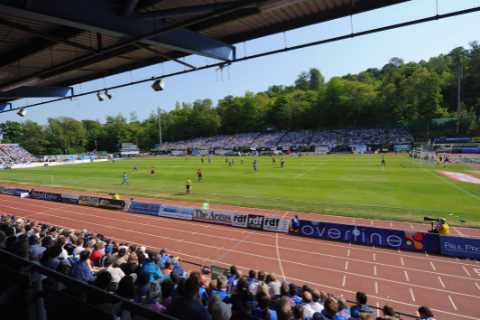 Inside former stadium of Premier League high-flyers that’s surrounded by forest and now home to..