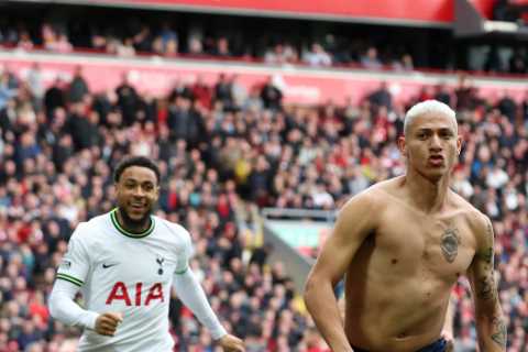 Richarlison takes weeks to hit back at Premier League rivals after they mocked him for getting more ..